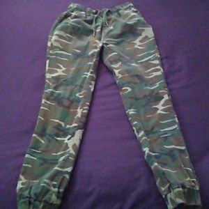 Camoflauge Joggers